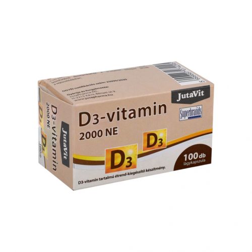 Jutavit d3-vitamin 2000ne (50?G) lágykapszula 100db