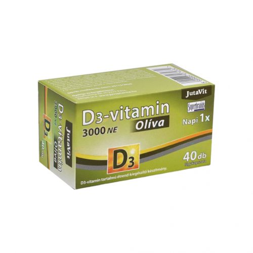 Jutavit d3-vitamin 3000ne (75?G) olíva lágykapszula 40db