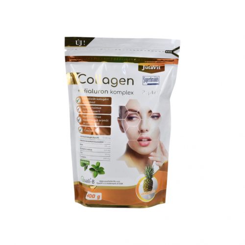 Jutavit collagen+hialuron komplex ananászos kollagén por 400g