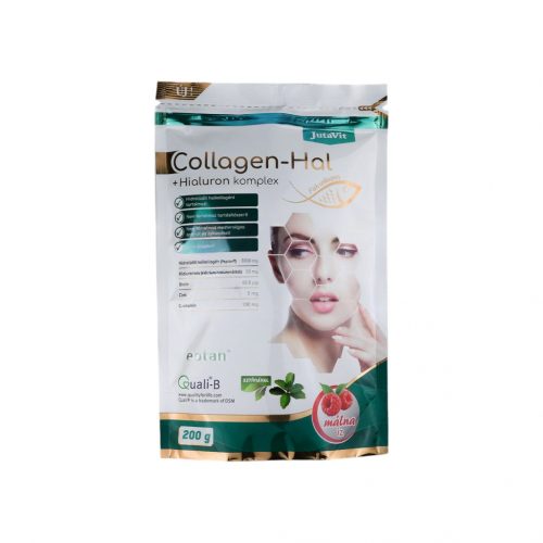 Jutavit collagen-hal + hialuron komplex – málna íz 200g