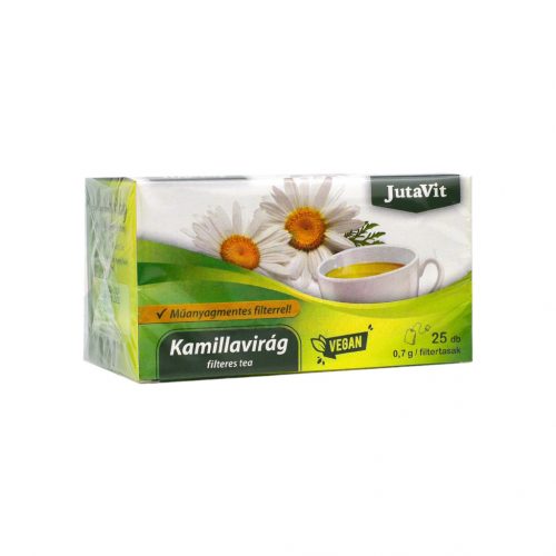 Jutavit kamillavirág tea filteres 25db