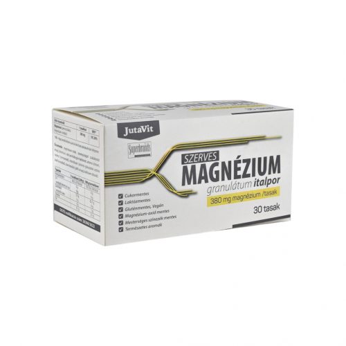 Jutavit szerves magnézium granulátum italpor. 380 mg magnézium /tasak