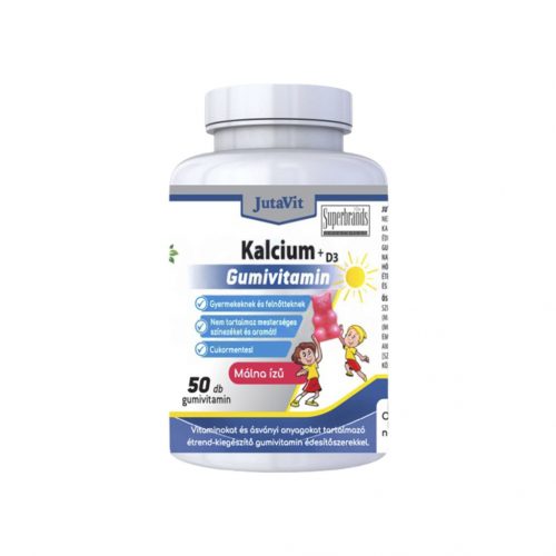 Jutavit kalcium + d3 gumivitamin 50db, cukormentes!