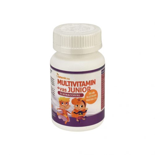 Netamin multivitamin +vas junior rágótabletta echinaceával 30db