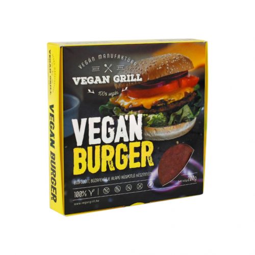 Vegán grill vegán burger 200g