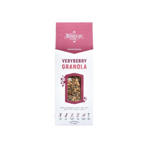 Hester's life veryberry granola ribizlis granola 320g