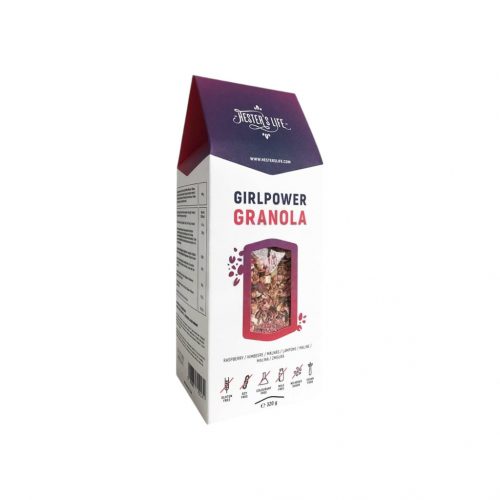 Hester's life girlpower granola málnás granola 320g