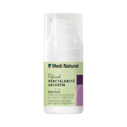 Medinatural retinol ránctalanító arckrém 30 ml