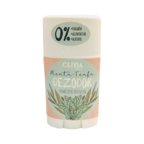 Olivia natural menta-teafa dezodor 50g