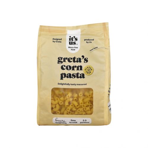 It's us greta's gluténmentes kukorica száraztészta macaroni szarvacska 200g