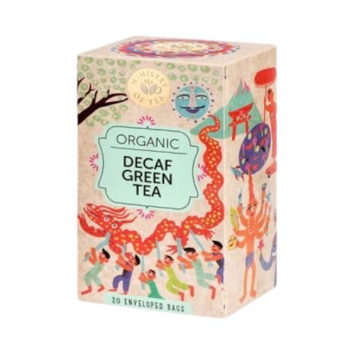 Ministry of tea organic decaf green bio zöld tea 35g