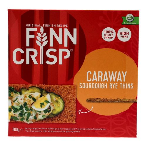 Finn crisp vékony ropogós kenyér köményes 200g