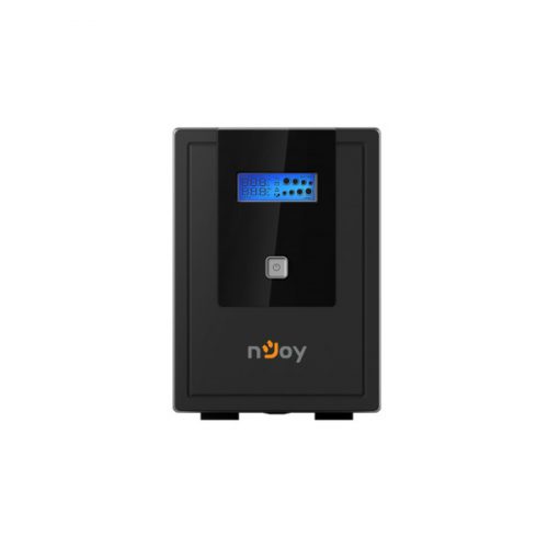 Njoy szünetmentes  1500va - cadu 1500 (4 schuko, line-interaktív, usb menedzsment, rj11/45 vonalvédelem(1gb/s), fekete)