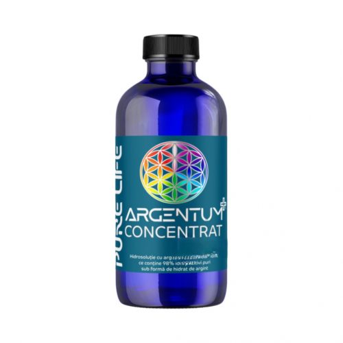 Argentum 35ppm ezüstkolloid szájöblögető oldat 240ml pure life