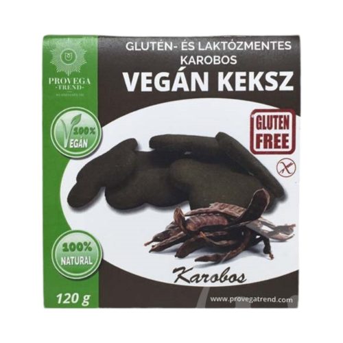 Provega trend gluténmentes karobos vegán keksz 120g