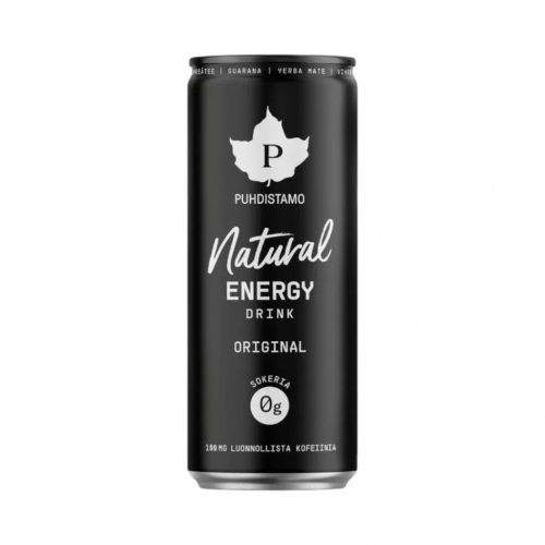 Puhdistamo natural energy 330ml original természetes energiaital