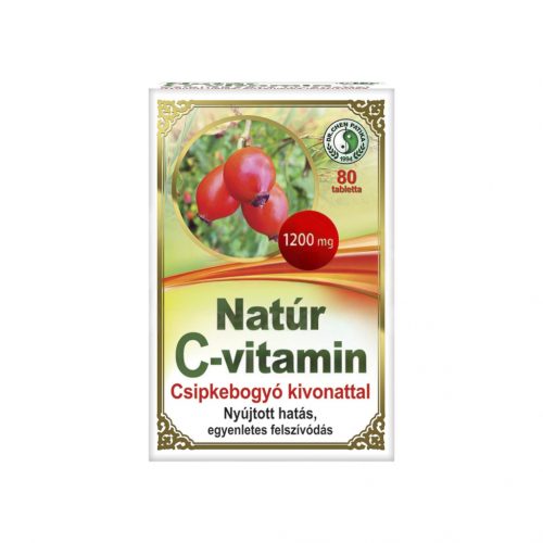 Dr.chen c-vitamin 1200mg csipkebogyó tabletta 80 db