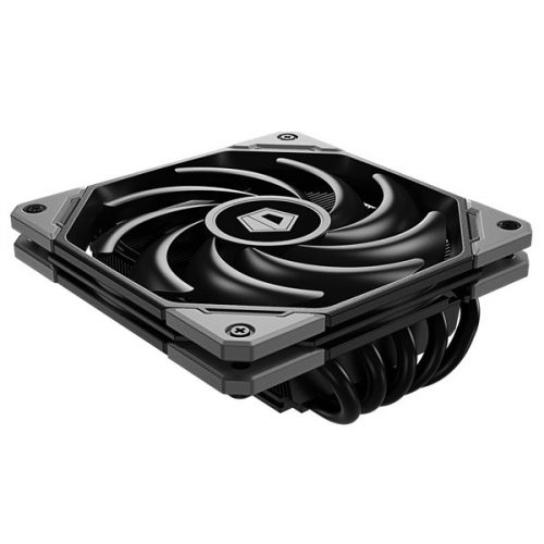 Id-cooling cpu cooler - is-50x v3 (low profile, 31.2db; max. 92,76 m3/h; 4pin csatlakozó, 5 db heatpipe, 12cm, pwm)