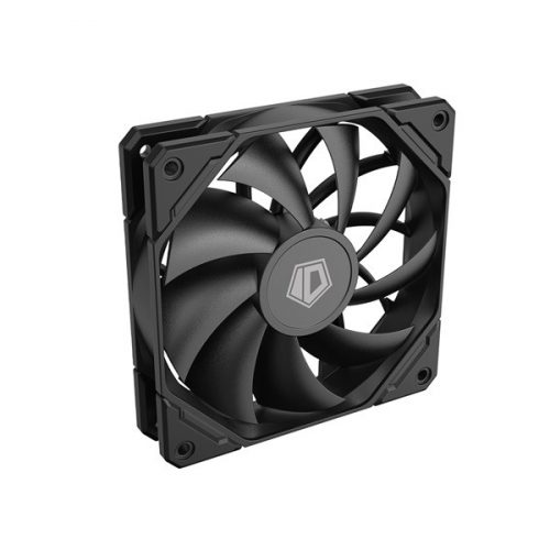 Id-cooling cooler 12cm - tf-12025-pro-black (35.2db, max. 140,16 m3/h, 4pin, pwm, 12cm)