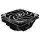 Id-cooling cpu cooler - is-55 black (low profile, 31,2db; max. 92,76 m3/h; 4pin csatlakozó, 5 db heatpipe, 12cm, pwm)