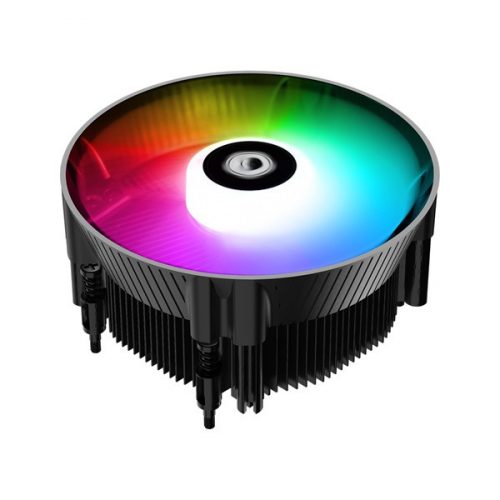 Id-cooling cpu cooler - dk-07a rainbow (25,6db; max. 104,48 m3/h; 3pin csatlakozó, 12cm, led)