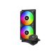 Id-cooling cpu water cooler - fx240 argb (35,2db; max. 129,39 m3/h; 2x12cm, a-rgb led, fekete)