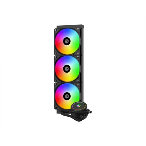 Id-cooling cpu water cooler - fx360 argb (35,2db; max. 129,39 m3/h; 3x12cm, a-rgb led, fekete)