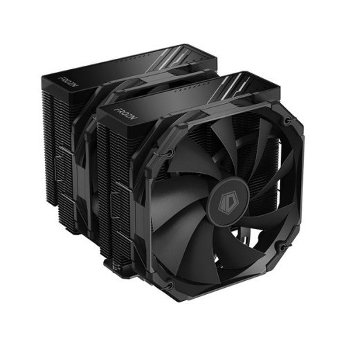 Id-cooling cpu cooler - frozn a720 black (33,5db; max 167,52 m3/h; 4pin csatlakozó, 7 db heatpipe, 2x12cm, pwm)