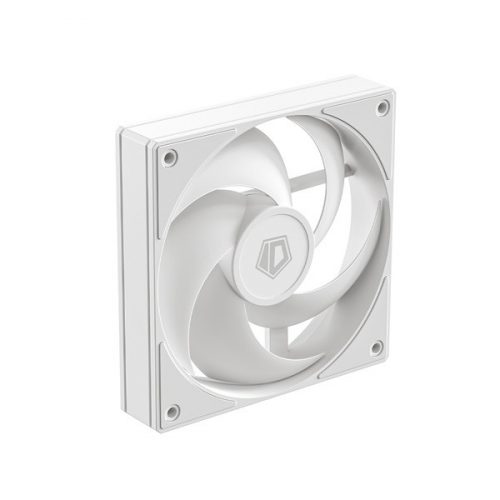 Id-cooling cooler 12cm - as-120-w (27,2db, max. 98,54 m3/h, 4pin, pwm, 12cm, fehér)