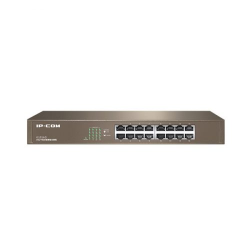 Ip-com switch  - g1016d (16 port 1gbps; rackbe szerelhető)