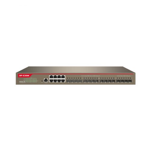 Ip-com switch vezérelhető - g5324-16f (l3; 8x1gbps + 16xsfp port; rack-mount)