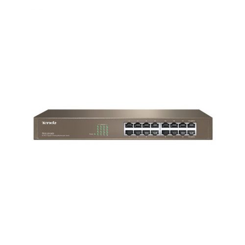 Tenda switch - teg1016d (16x1gbps; rack-mount)