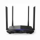 Tenda router wifi ac1200 - ac6 (300mbps 2,4ghz + 867mbps 5ghz; 4port 100mbps, mu-mimo; 4x6dbi)