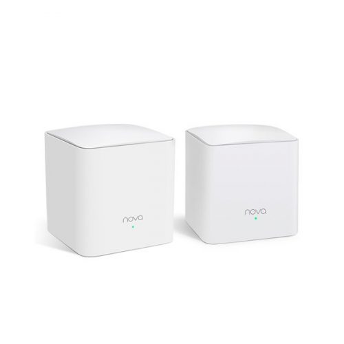 Tenda mesh wifi ac1200 - nova mw5s (2pack; 300mbps 2,4ghz + 867mbps 5ghz; 2port 1gbps; 1port 100mbps secondary)