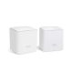 Tenda mesh wifi ac1200 - nova mw5s (2pack; 300mbps 2,4ghz + 867mbps 5ghz; 2port 1gbps; 1port 100mbps secondary)