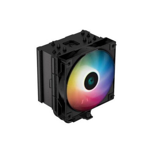 Deepcool cpu cooler - ag500 bk argb (29,4 db; max, 115,32 m3/h; 4pin csatlakozó, 5 db heatpipe, 12cm, pwm, led)