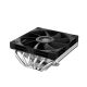 Deepcool cpu cooler - an600 (low profile, 24,4 db; max, 70,50 m3/h; 4pin csatlakozó, 6 db heatpipe, 12cm, pwm)