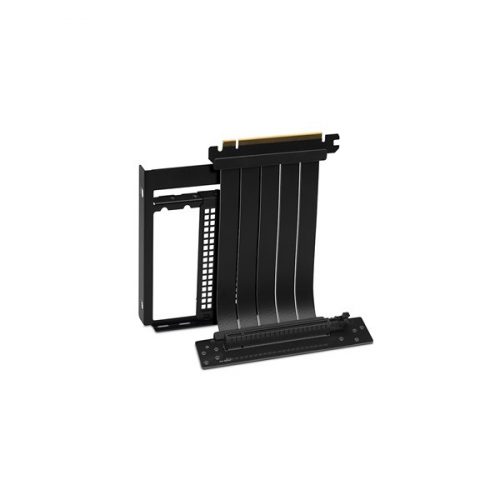 Deepcool pci-e riser kábel - vertical gpu bracket (pcie 4.0, 90 fokos konzol)