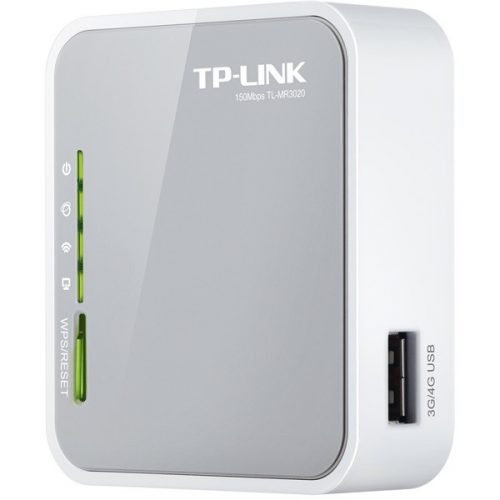 Tp-link router wifi n 3g - tl-mr3020 (150mbps 2,4ghz; 4port 100mbps; usb, umts/hspa/evdo modem komp.)