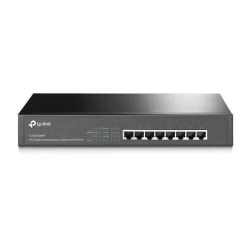 Tp-link switch  poe - tl-sg1008mp (8 port 1gbps; 8 af/at poe port; 126w)