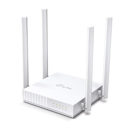 Tp-link router wifi ac750 - archer c24 (300mbps 2,4ghz + 433mbps 5ghz; 4port 100mbps)