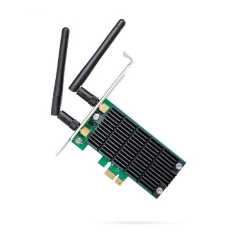 Tp-link hálózati adapter wifi ac1200 - archer t4e (pci-e; 300mbps 2.4ghz + 867mbps 5ghz; antenna)