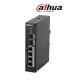 Dahua poe switch - pfs3206-4p-96 (3x 10/100(poe+/poe) + 1x gigabit(highpoe/poe+/poe) + 2x sfp uplink, 96w, 53vdc)