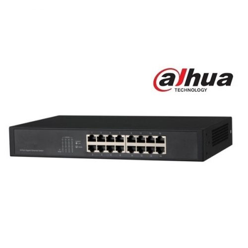 Dahua switch - pfs3016-16gt (16x gigabit port, 230vac)