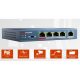 Hikvision switch poe - ds-3e0105p-e (4 port 100mbps, 58w, 1 uplink port, l2)