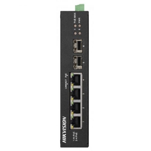 Hikvision switch poe - ds-3t0506hp-e/hs