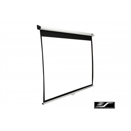 Elitescreens 84" (4:3) manuális fali vászon m84nwv (170 x 128 cm, fehér váz)