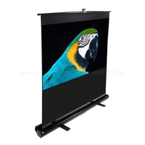 Elitescreens 84" (4:3) hordozható manuális pull up vászon f84nwv (170 x 128 cm, fekete váz)