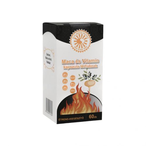 Sun moon maca és vitamin kapszula 60db