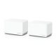 Mercusys mesh wifi ax1800 - halo h70x (2 pack; 574mbps 2,4ghz + 1201mbps 5ghz; 3x 1gbps; wpa3)